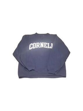 Gear For Sports Cornell Big Cotton Sweatshirt XL Navy White Lettering 031